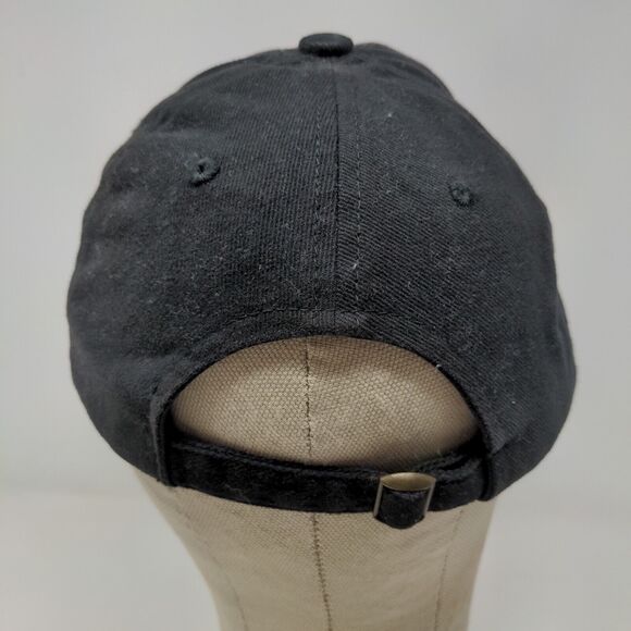 Purdue Boilermakers Men's Slideback Hat Black Adjustable Embroidered Patch Logo - Picture 7 of 10